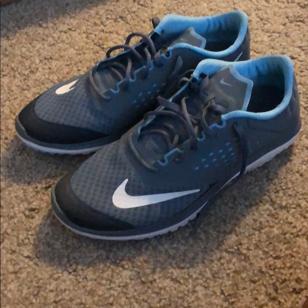 Blue Nike Sneakers